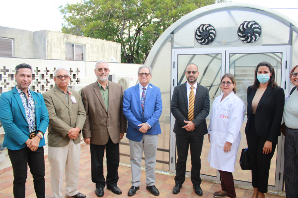 El CCDF realiza recorrido por los Laboratorios del Centro de Investigaciones TECUNEV de la Universidad Nacional Evangélica